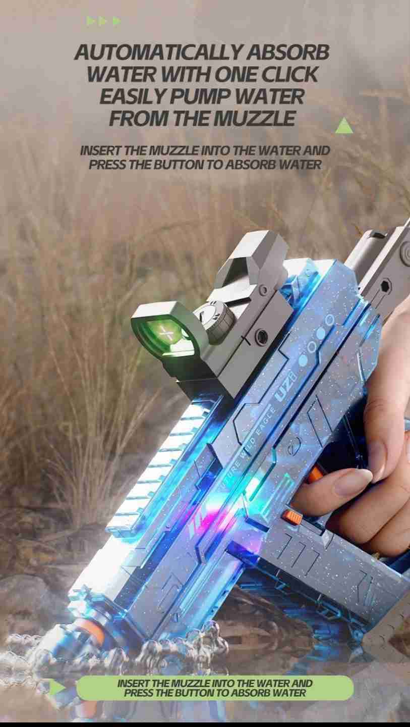 جنس و کیفیت  تفنگ آبی Uzi 