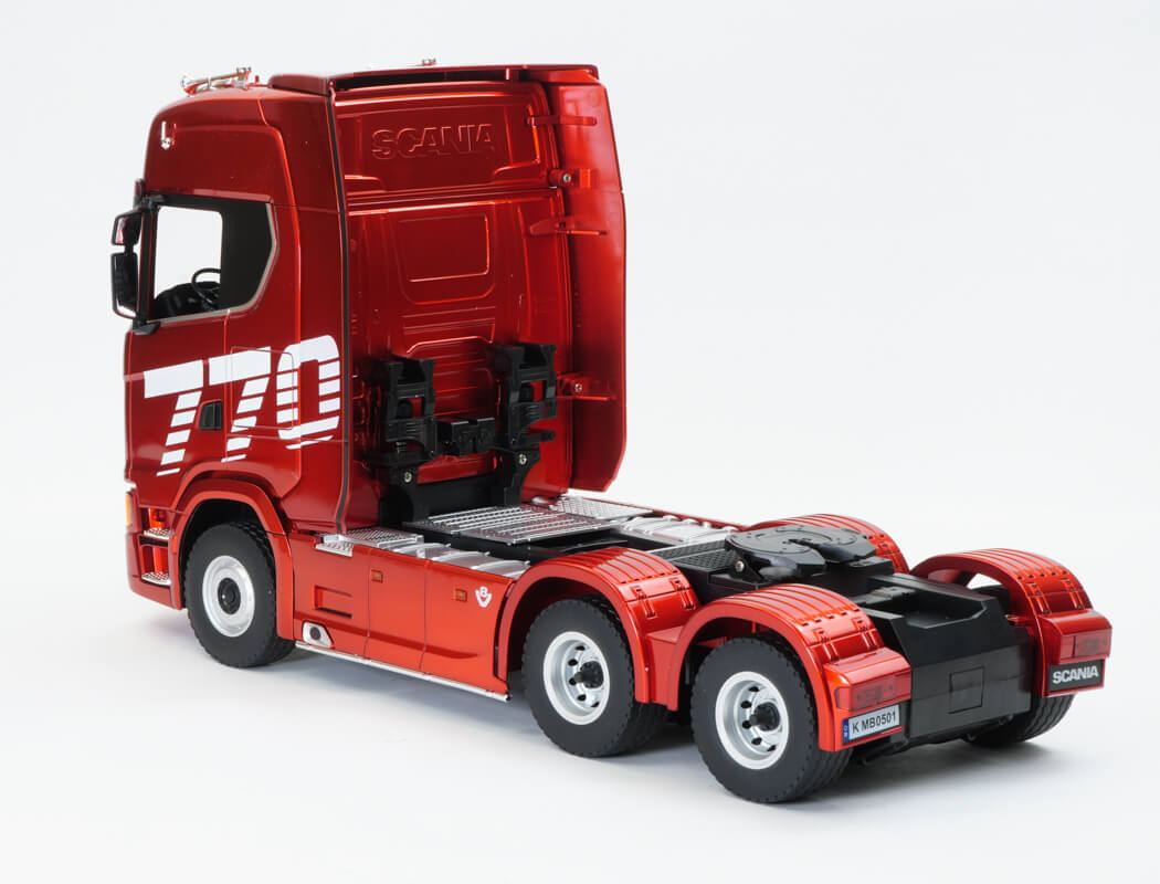 سیستم چهار چرخ محرک کامیون کنترلی Scania 770 S V8 