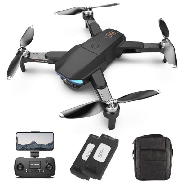 کوادکوپتر F188 6K GPS Drone پک دو باتری