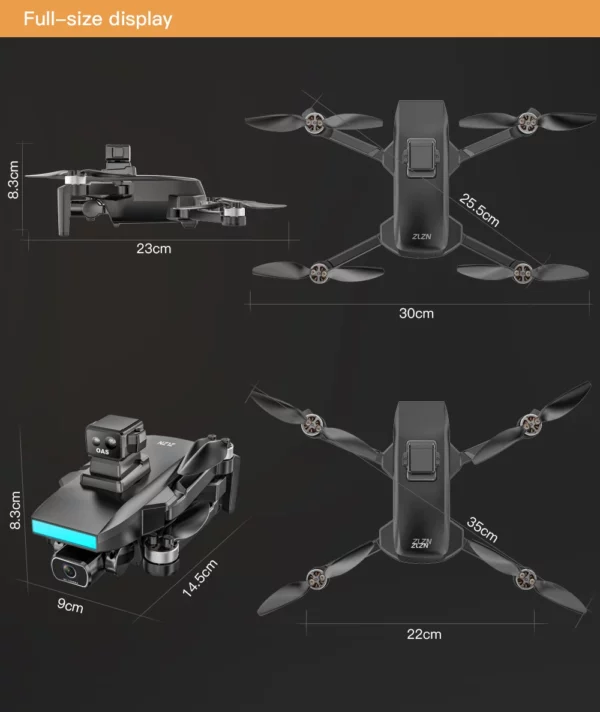 کوادکوپتر SG107 MAX پک دوباتری