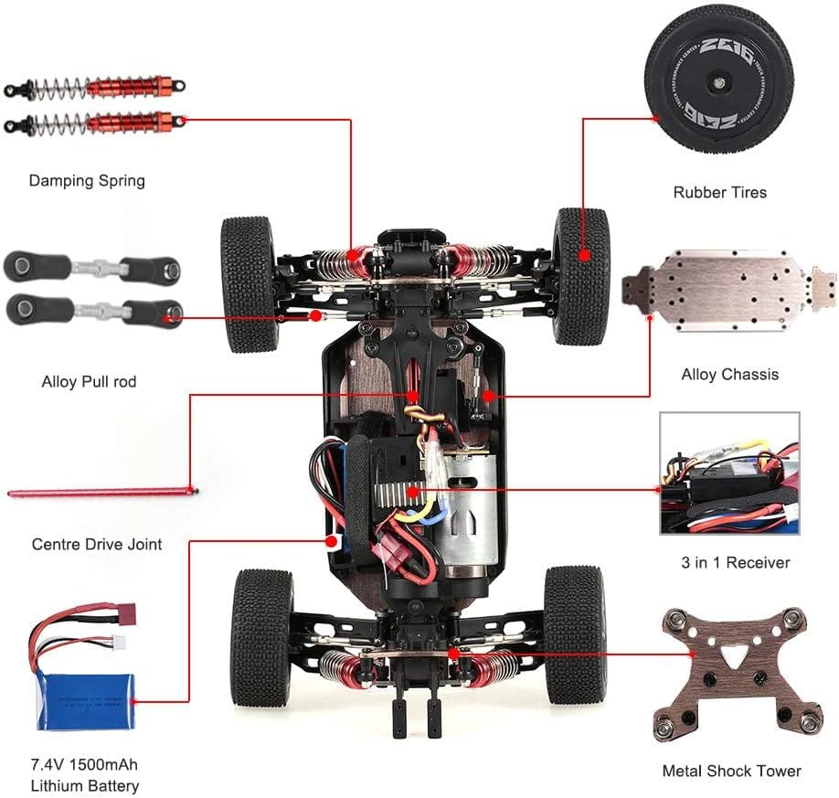 ماشین کنترلی Wltoys 144001