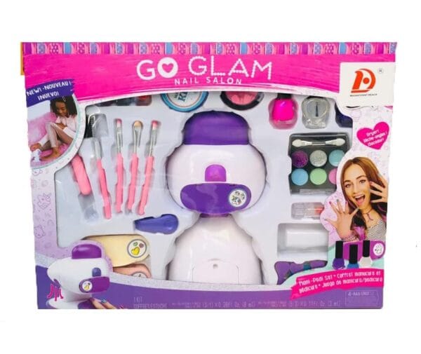 ست استمپر ناخن و لوازم آرایشی Go Glam مدل SYE-16