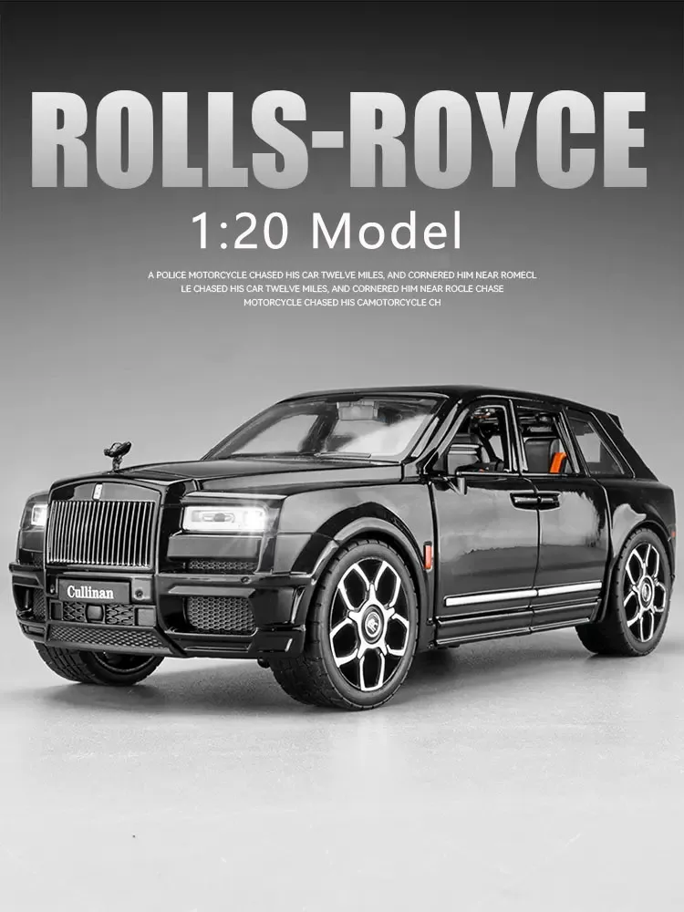 ماکت ماشین رولزرویس کولینان ROLLS-ROYCE CULLINAN DIECAST