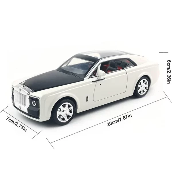 ماکت ماشین رولزرویس سوئپ تیل Rolls-royce Sweptail