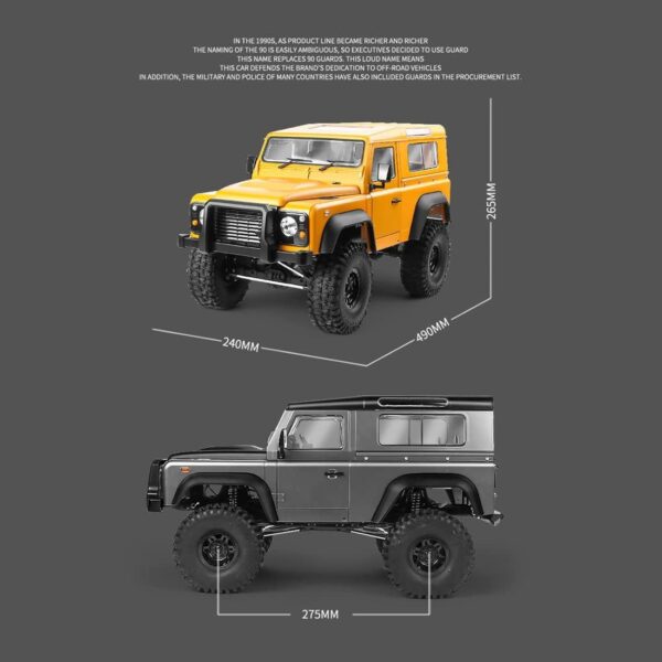 ماشین کنترلی صخره نورد مدل MN999-DEFENDER